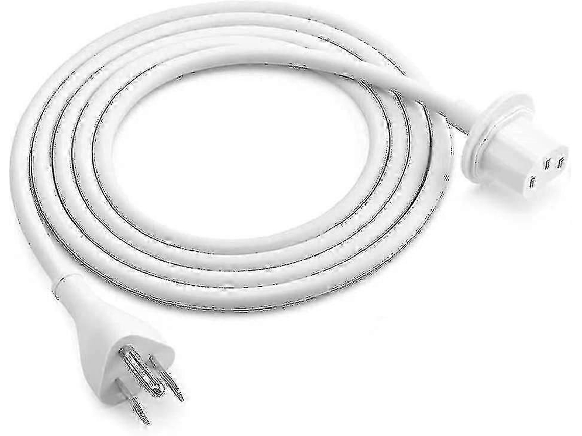 Cabo De Alimentação Substituto Compatível Com Imac De 20, 21.5, 24 E 27 Polegadas, Cor Branca.