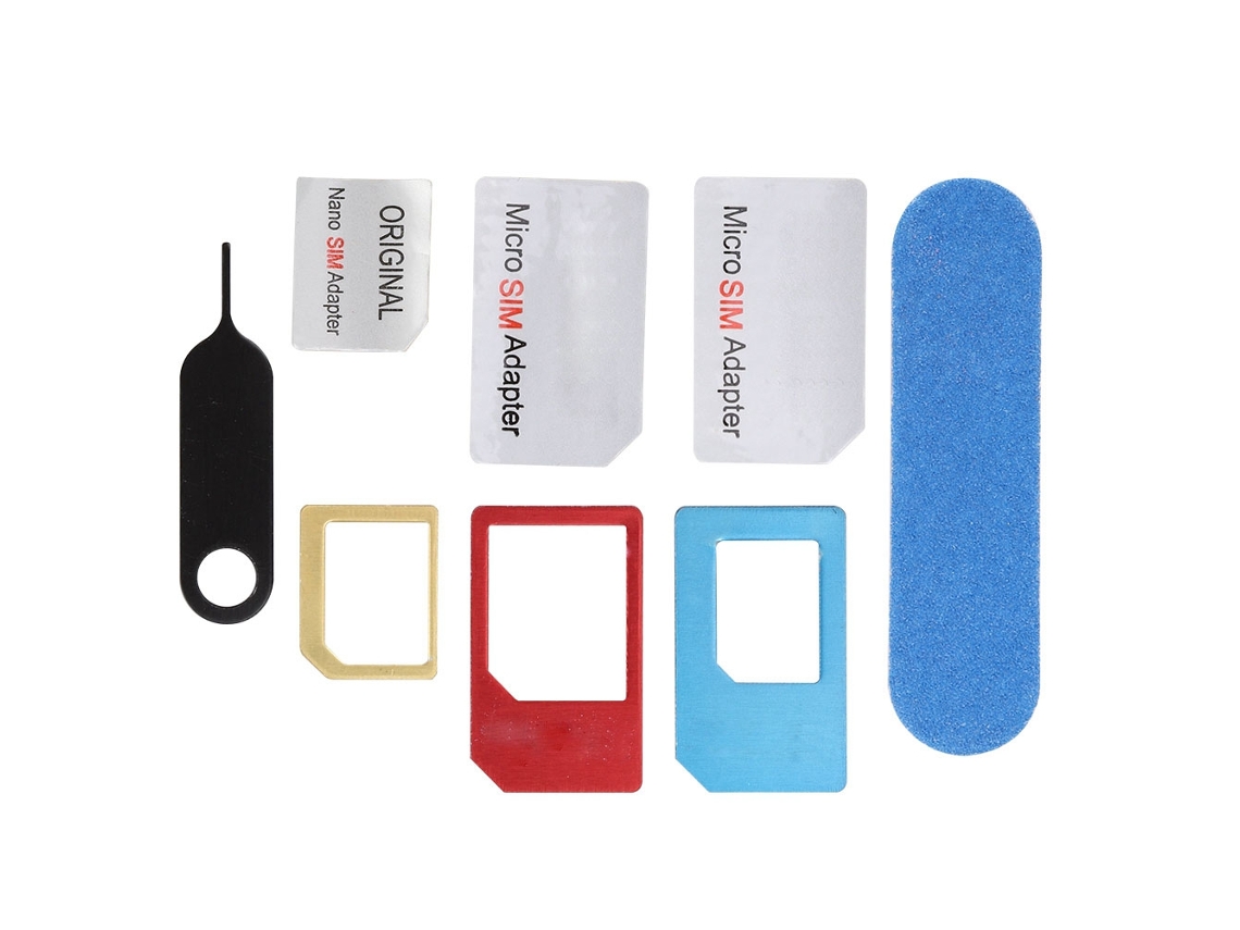 Adaptador de Cartão Sim Adaptador Universal de Recuperação de Cartão Sim 5 em 1 EOOCOO (recuperação e Conversão)