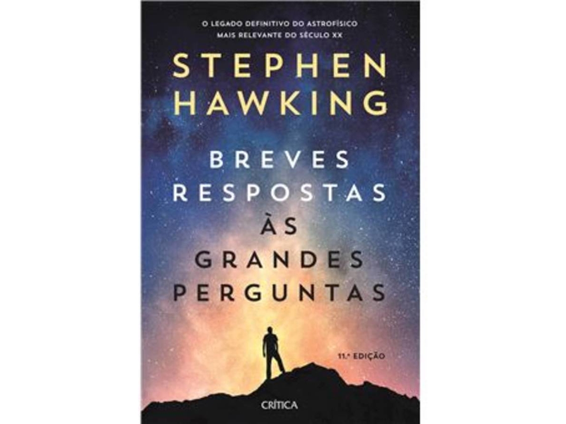 Livro Breves Respostas às Grandes Perguntas de Stephen Hawking (Português)