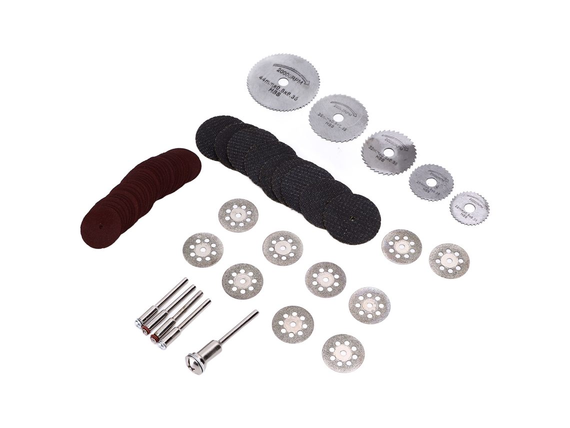 Kit De Lâminas Laxiscreed Para Diamante E Corte Com Resina De Alta Precisão