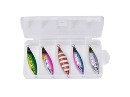 Slow Jigging Iron Plate Set, Long Casting Lure, All-metal Artificial Bait Lure Set