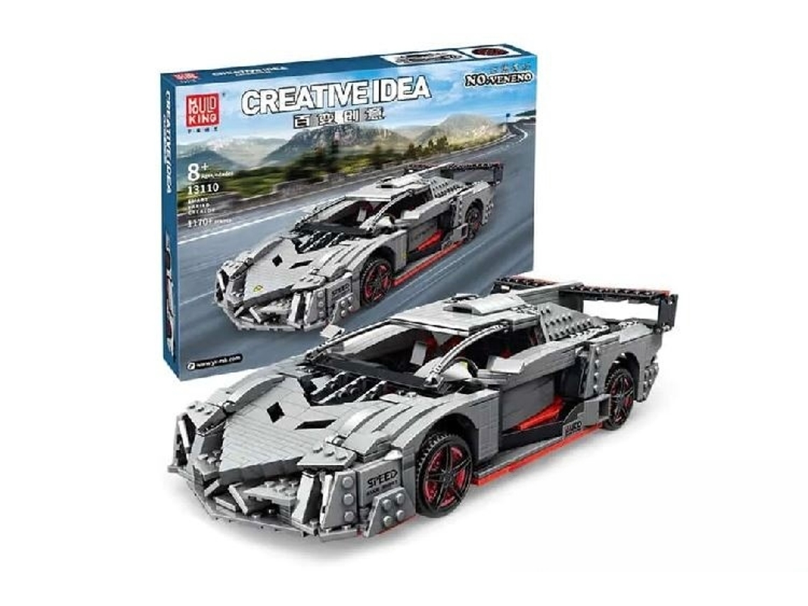 Molde King Carro Desportivo Cinzento Veneno 13110
