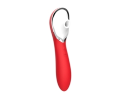 Vibrador De Massagem De Suco 2 Em 1 Com Vrios Modos Para Mulheres (vermelho)