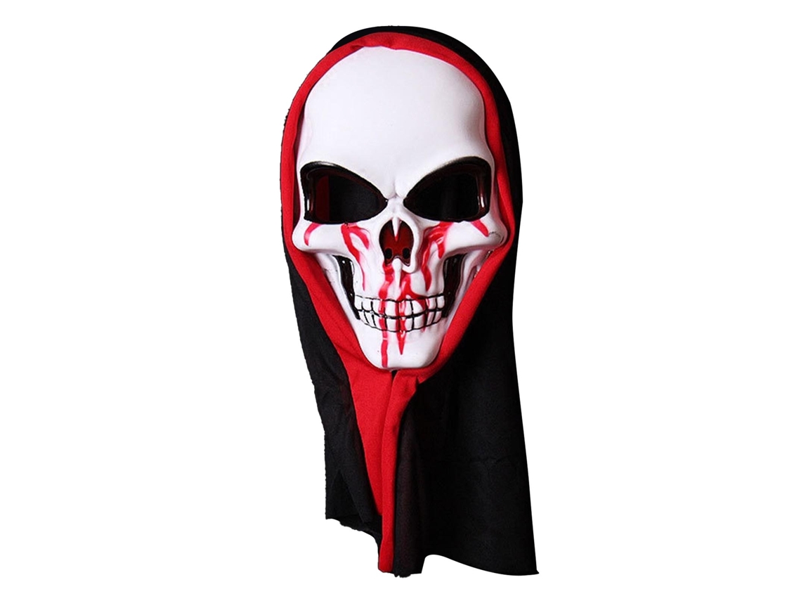Máscara De Caveira Skull Laxiscreed Respirável Para Halloween E Eventos Assustadores, Unissex