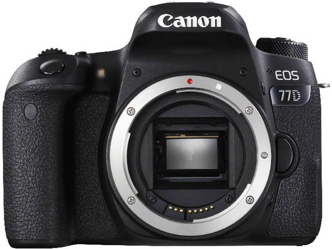 Máquina Fotográfica Reflex CANON EOS 77D (APS-C)