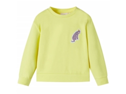Sweatshirt Para Criança Amarelo 104