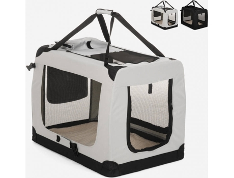 Porta-Carros para Cão e Gato em Tecido Dobrável de Tamanho Médio BELLA PET (78x53,5x58cm)