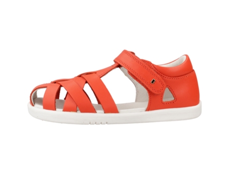 Sapatos De Criança Bobux Tropicana Ii Pele Laranja (27)
