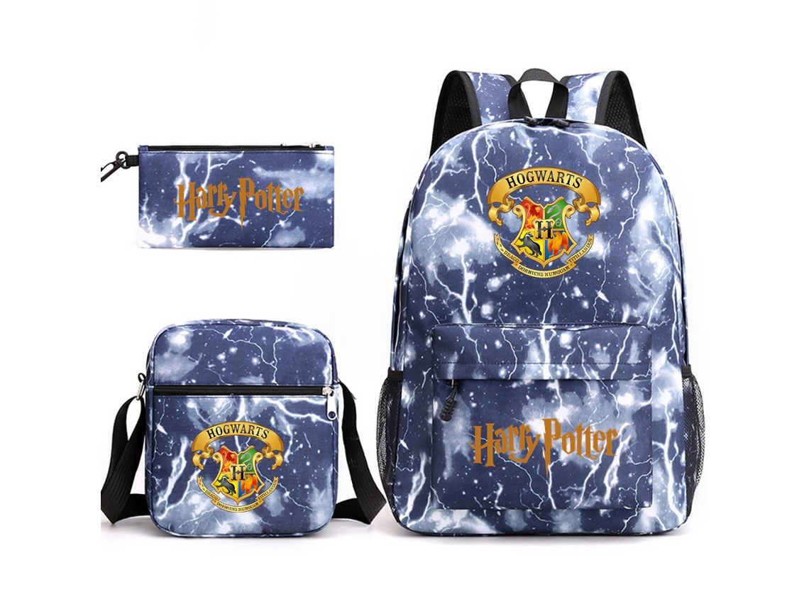 Conjunto Escolar 3 Peças, Infantil Com Mochila