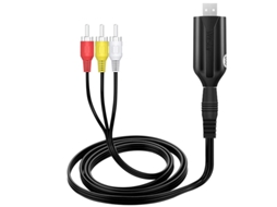 Captura De Cartão Usb 2.0 Vhs Para Dvd, Captura Av/rca Tudo Em Um Slowmoose