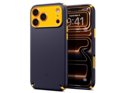 Capa Spigen Nano Pop Hybrid Magsafe Para Iphone 17 Pro Max, Cor Azul-marinho.