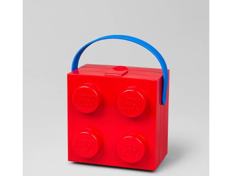 Lancheira  4024 (20 x 10 x 7,5 cm - Vermelho)