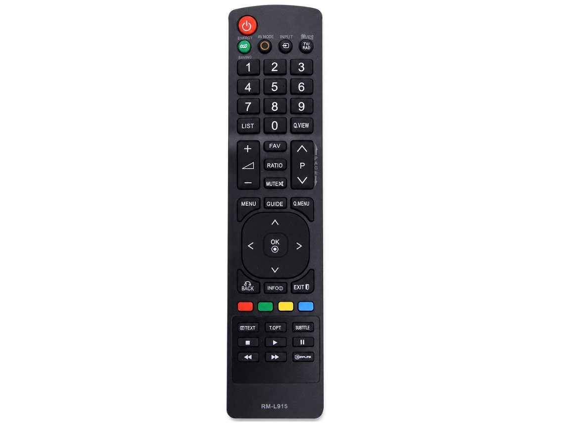 Comando À Distância Para Tv Lcd Compatível Com Lg Rm-l915