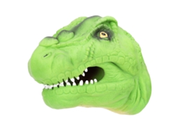 Mali boneca de Mão Dinossauro Cartoon Simulação Alta Brinquedo Infantil Verde