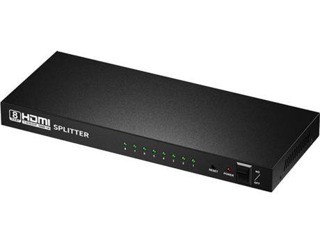 Conversor HOWEI HDMI Splitter 1 to 8 HD 4K 2K (Preto)