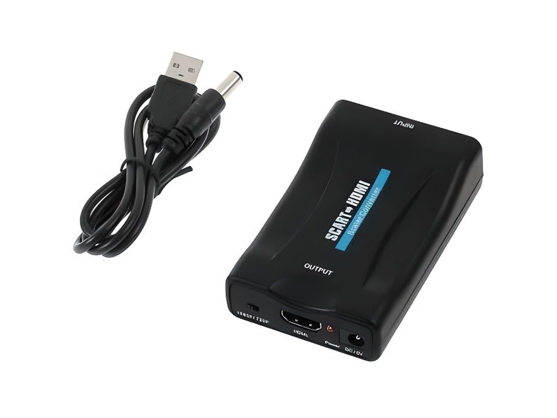 Adaptador Scart Para Hdmi 1080p Hd Jet54