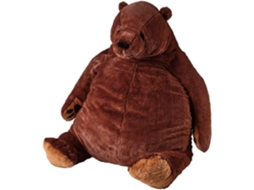 1 Urso Gigante E Macio, De Pelúcia Simulado, Marrom Pelúcia,
