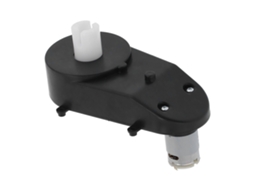 Yuru Caixa de Engrenagens para Motor Elétrico 12v 6600rpm para Bicicleta e Brinquedos