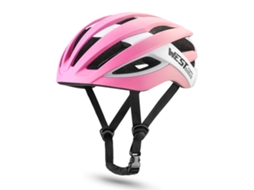Capacete de ciclismo adulto West Biking, leve, ajustável e resistente a impactos, tamanho P/MARCA