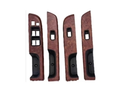 Para Nissan Y61 2005-2023, Tampa Do Painel Do Interruptor Do Vidro Elétrico (74232-0k620), Acabamento Do Painel Superior Do Apoio De Braço Da Porta Co