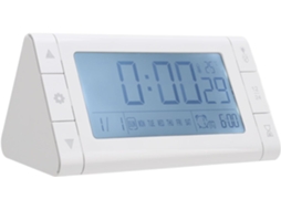 Despertador Digital Com 3 Configurações De Alarme, Exibição De Hora/data/semana/temperatura, Função Gokoco