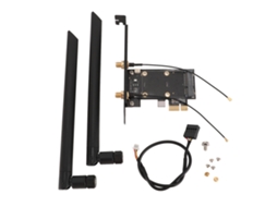 Adaptador Pcie Para Pcie Com Placa De Adaptador De Rede De Antenas Duais 8db