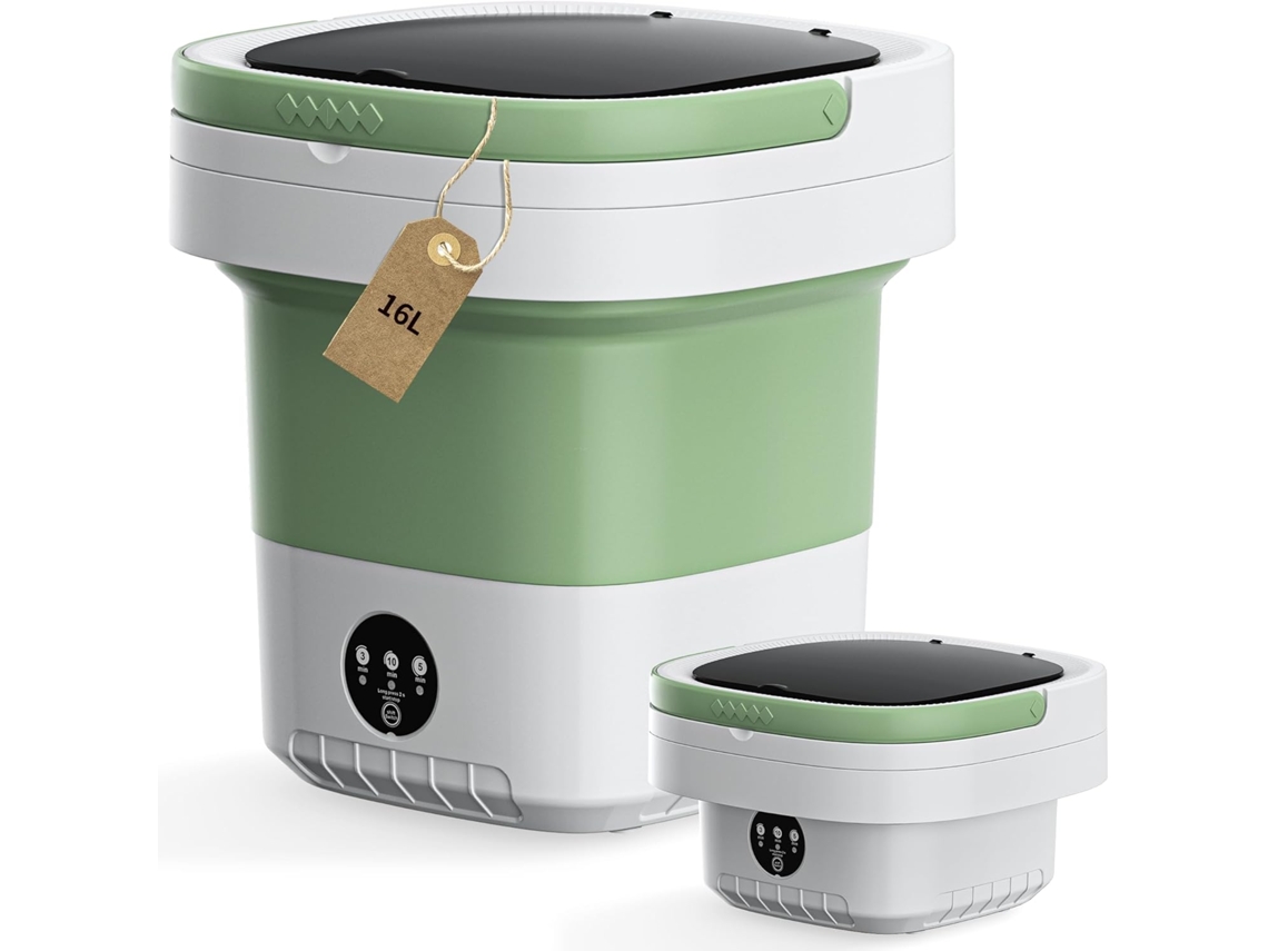 Máquina de Lavar Portátil de 12L com 3 Modos BRILVIBERA