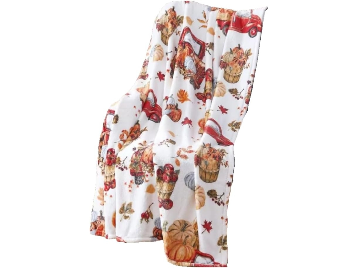 Manta de Flanela Syjym com Estampa Coração e Letras, Ideal para Quarto, Sala de Estar