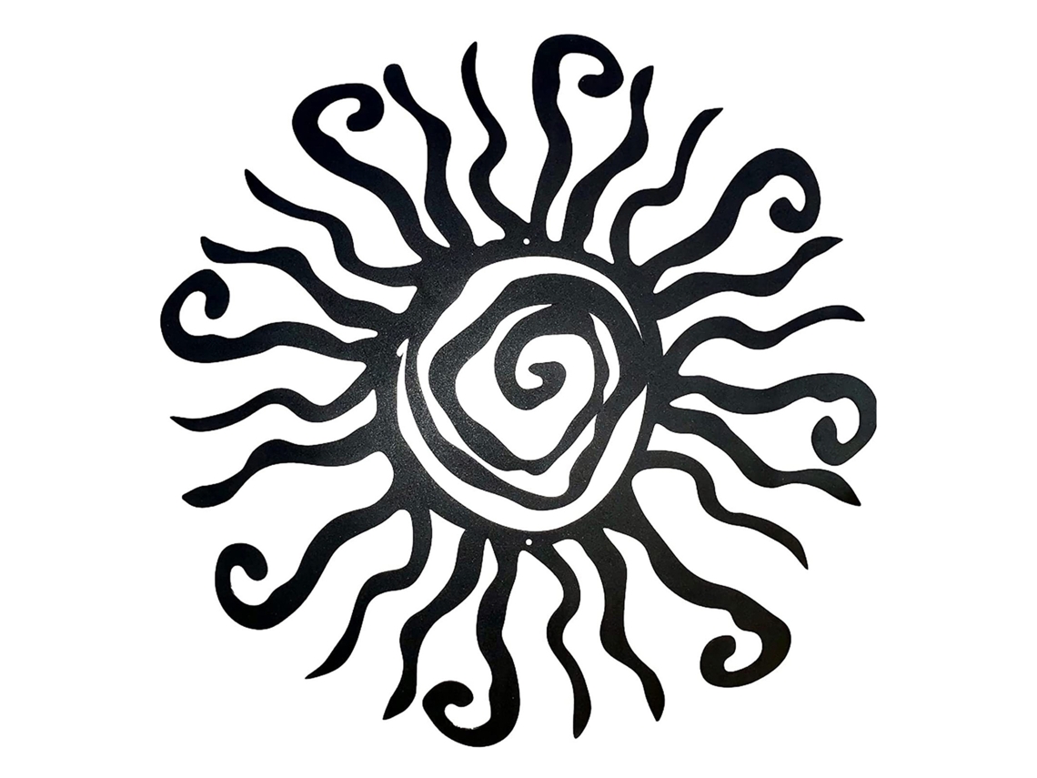 Arte De Parede Decorativa De Metal Para Exterior E Interior
