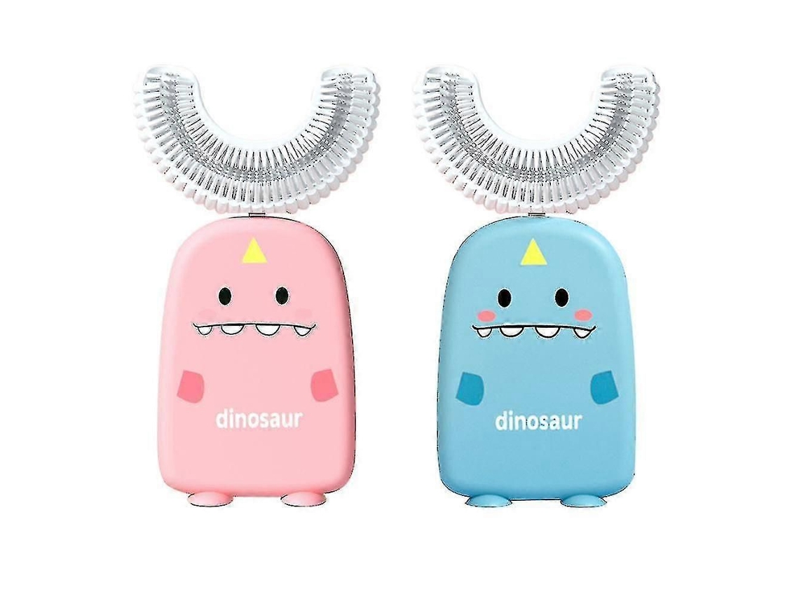 Escova de Dentes Manual com 2 Unidades, Cerdas em Formato U, Feita Silicone Qualidade Alimentar. GOKOCO