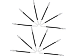 Refis De Caneta Esferográfica Doitool, Pretos, Padrão, Para Lápis