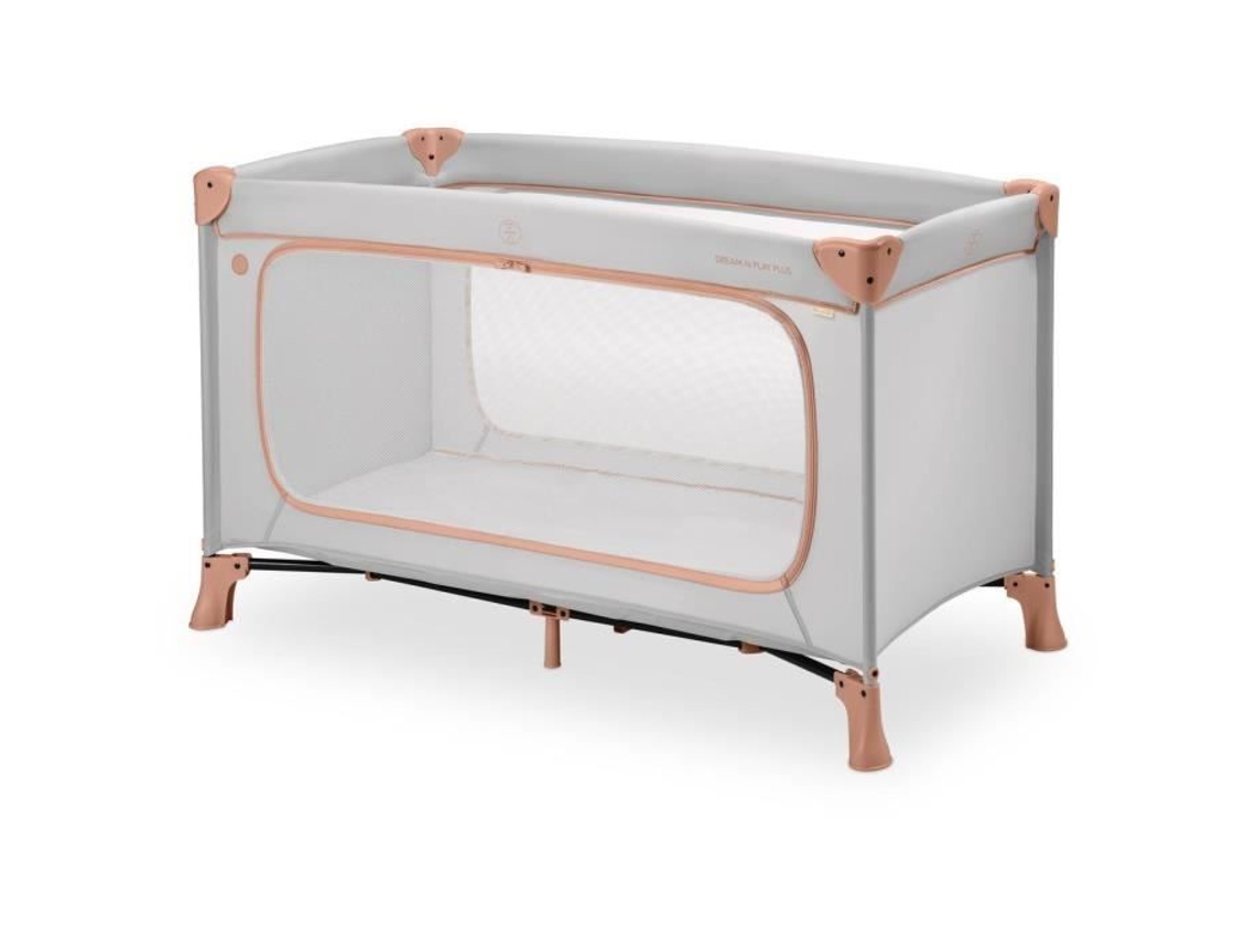 Berço de viagem Hauck Dream N Play Plus 60 x 120 cm desde o nascimento, dobrável, cortiça lixada