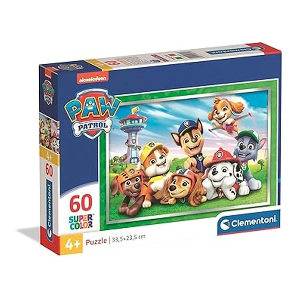 Clementoni Puzzle Infantil 60 Piezas Paw Patrol 26071.3 Clementonip25