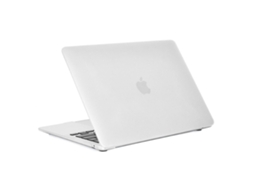 Macbook Air 13 Retina / M1 (a2337, 2020) / (a1932, 2018 2019) Capa Ultrafina Branco Transparente Brilvibera (a2179, 2020)