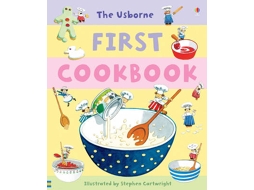 Livro First Cookbook de Angela Wilkes (Inglês)
