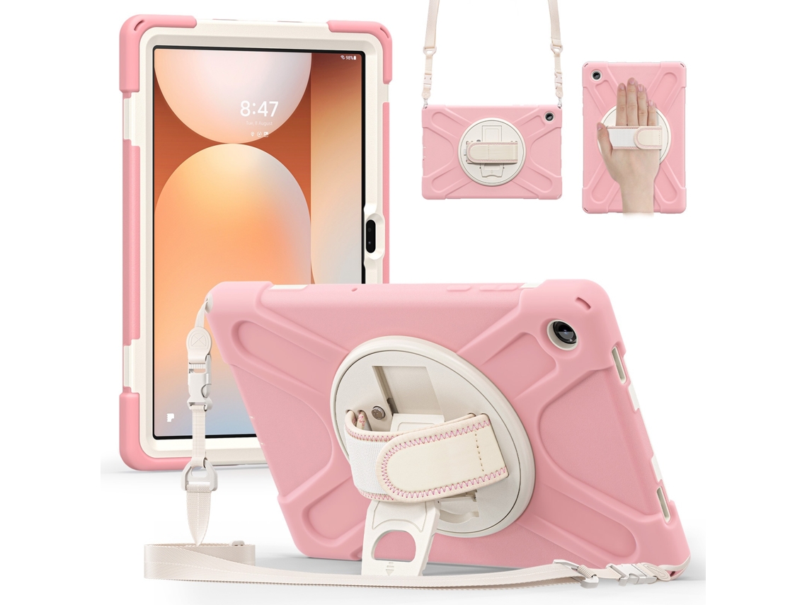 Tressino Capa Tablet Para Samsung Galaxy Tab A11 8.7 Polegadas (2025) Resistente A Quedas, Rosa