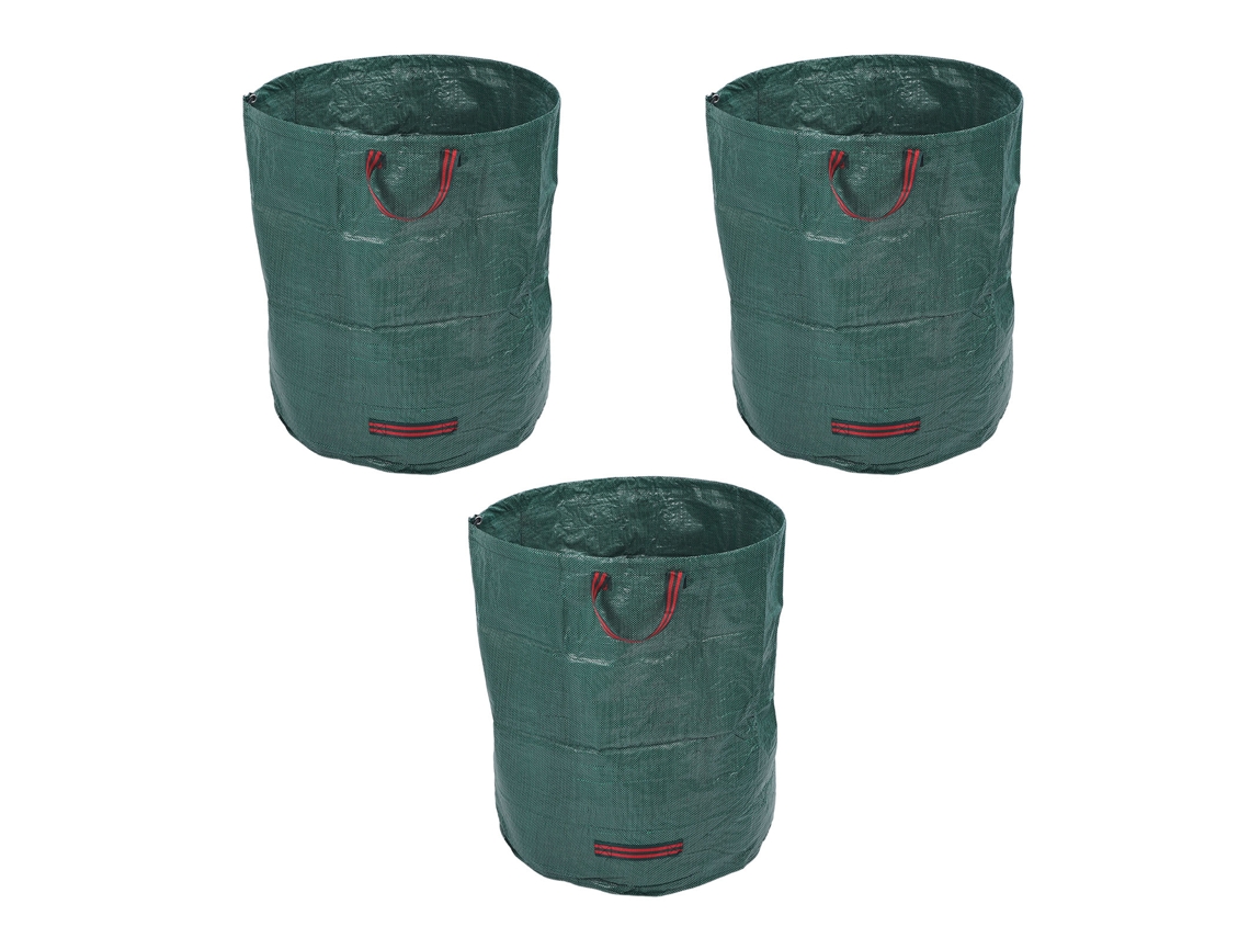 Sacolas De Folha Laxiscreed Reutilizáveis De Grande Capacidade Para Jardinagem