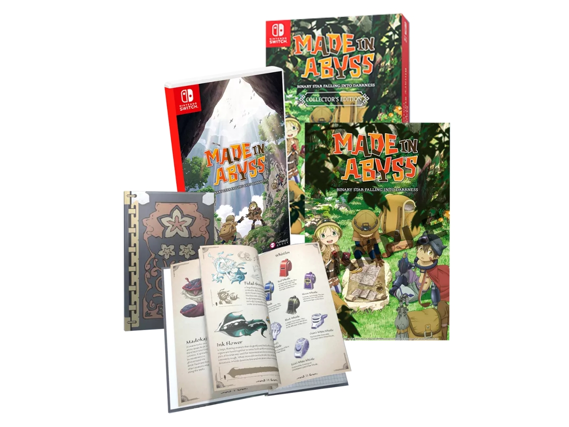 Jogo Made In Abyss Binary Star Falling Into Darkness Collector's Edition Nintendo Switch