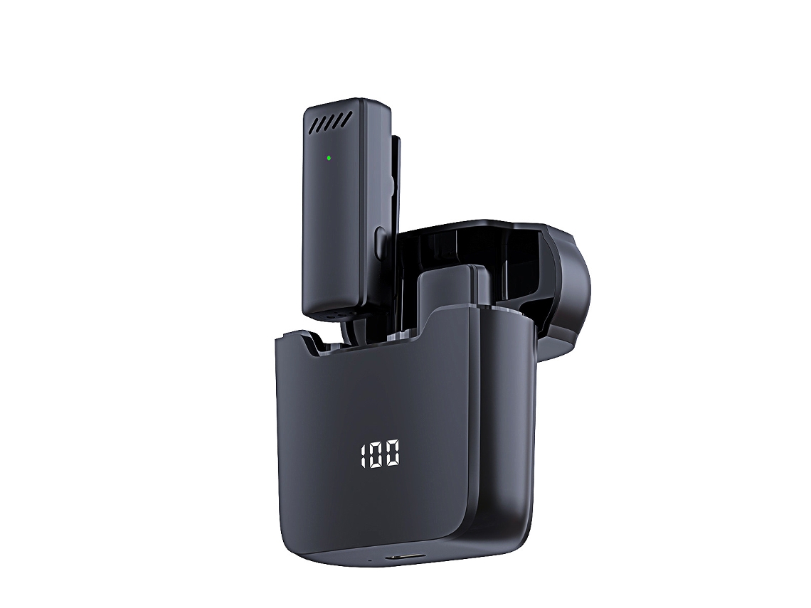Microfones De Lapela Sem Fio S11 Com Interface Lightning Individual Aquaforge