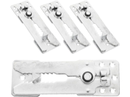 Conectores Modulares Toddmomy, Grampos De Conexão Para Móveis, 4 Peças Para Sofá, Alta Resistência À Compressão Em Ferro