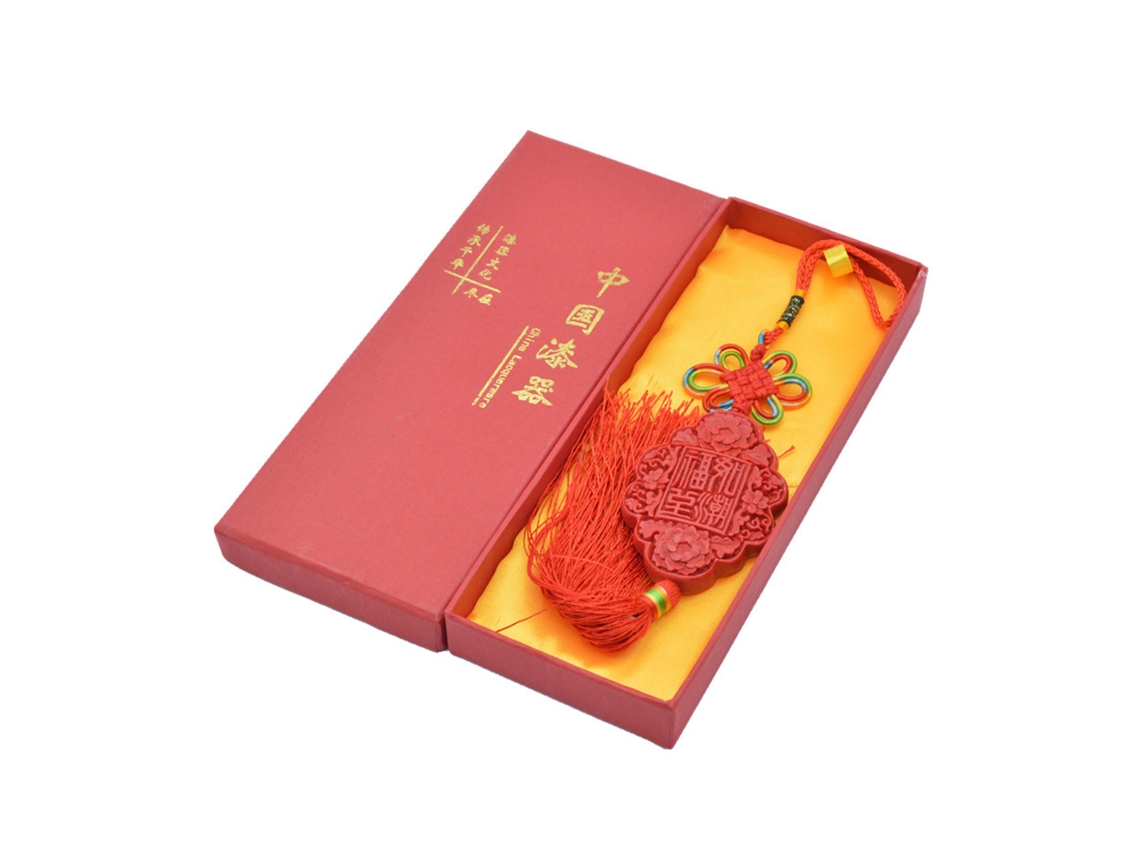 Laxiscreed Escultura De Lacque Tradicional Chinesa Com Nó Pequeno Para Decoração De Ano Novo