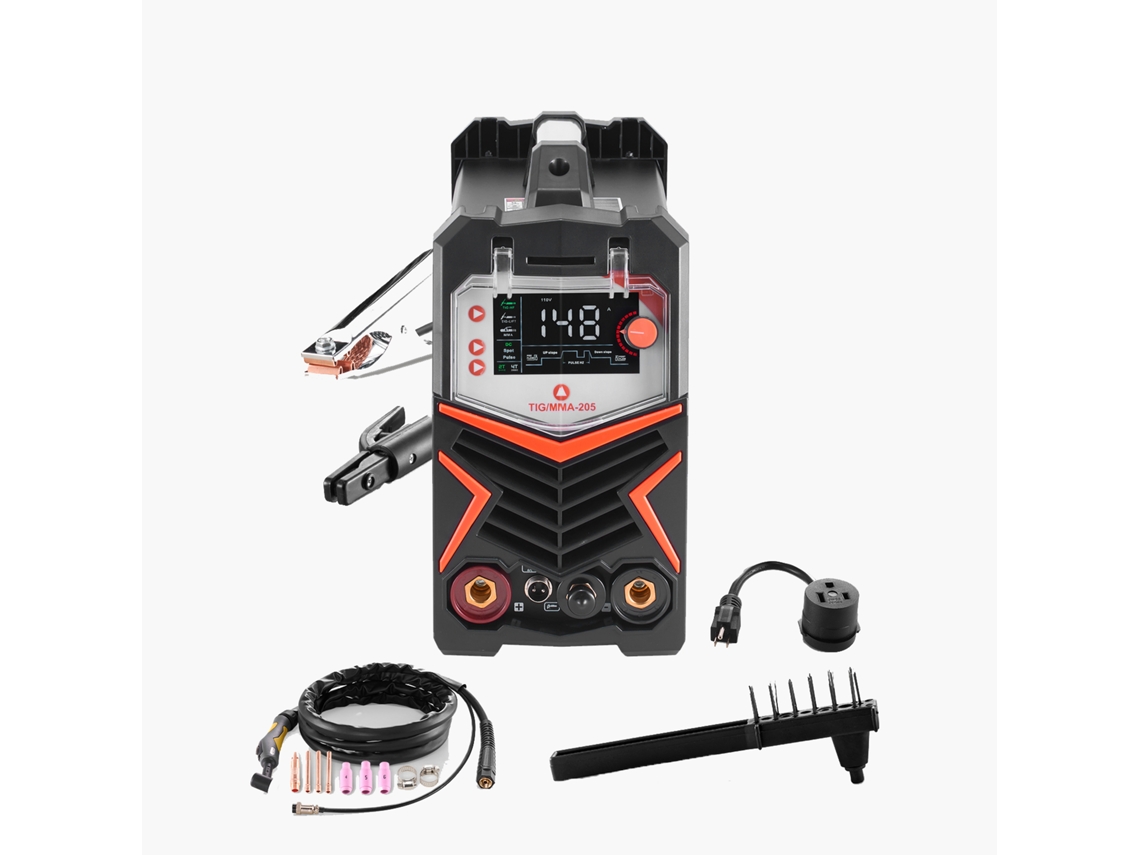 Máquina De Soldadura Tig Succebuy 3 Em 1 Pulso Mma Stick Igbt 388 X 160 X 310 Mm