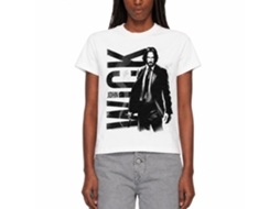 Rockinstone John Wick Bw John Wick White Adult T-shirt Size:xxl