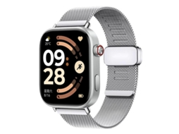 Bracelete para Xiaomi Band 9 Pro / 8 Pro Silicone Respirável Cor Sólida Marfim XIAOMOYU