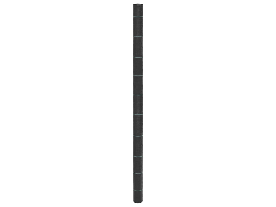 Vidaxl Tela Para Ervas Daninhas 2x100 M Pp Preto