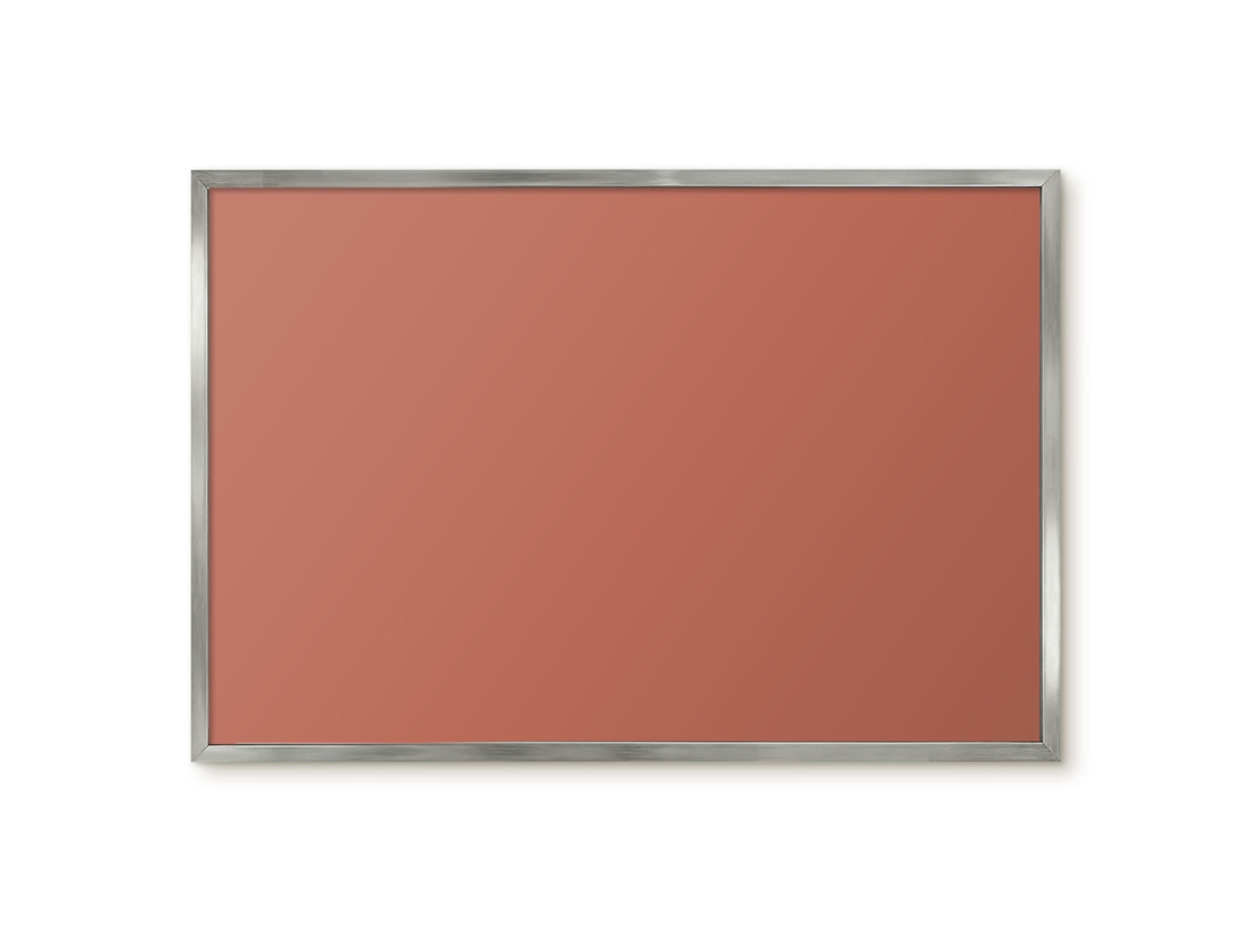 Magnetic Glass Board Ash Gray For The Hall Espelharte (60x40 Cm)