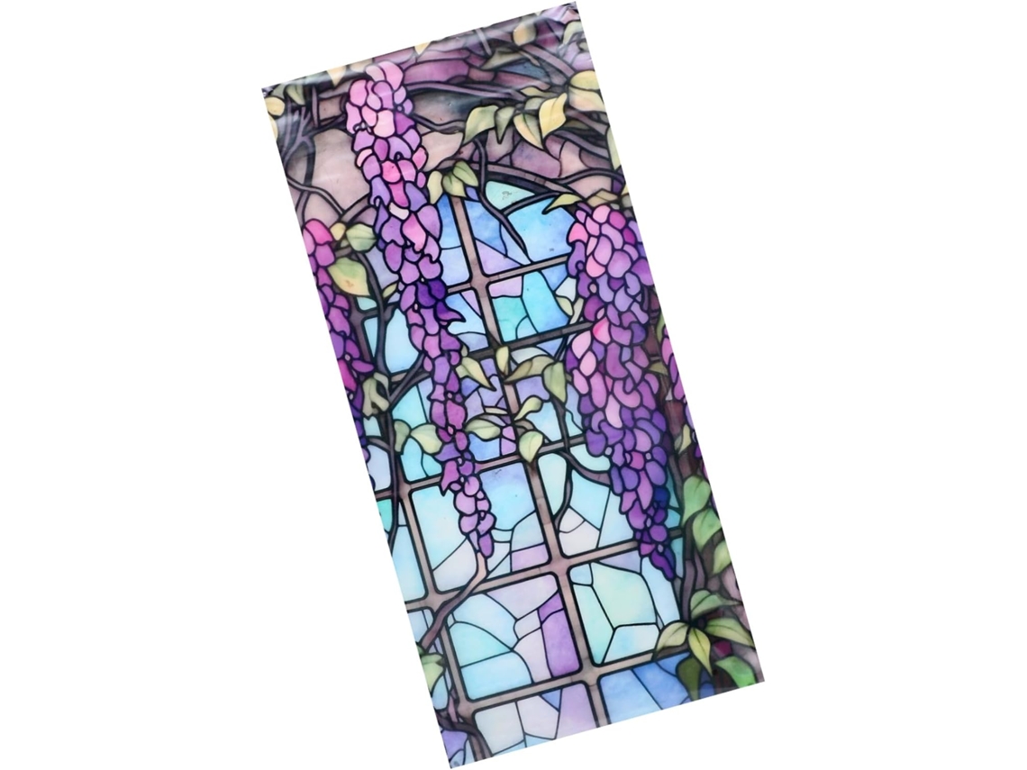 Eletrostática De Pvc Para Janelas, 45x100cm, Fosca Decorativa, Com Aderência Estática, Ideal Para Portas E Janelas De Gokoco