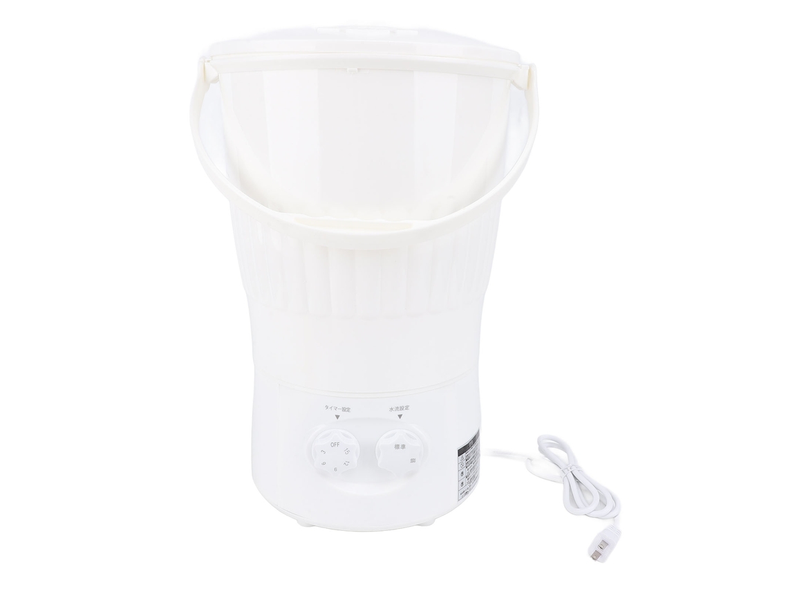 Laxiscreed Máquina De Lavar Compacta Plegável Com Balde Separado, 85w E 10l Para Casa