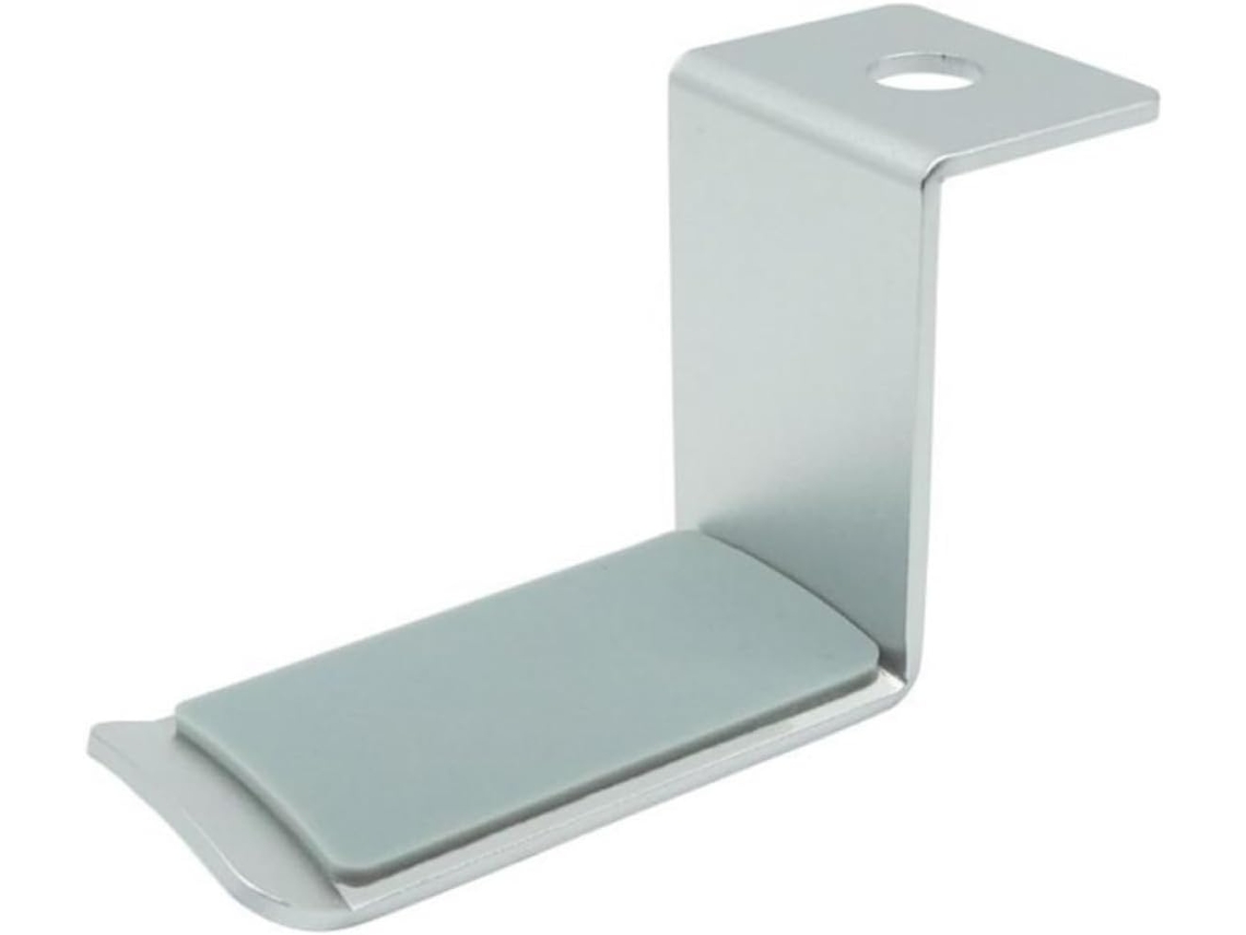 Suporte Para Fones De Ouvido Que Protege Contra Danos Por Pressão, Em Liga De Alumínio Prateado, Giratório, Ideal Para