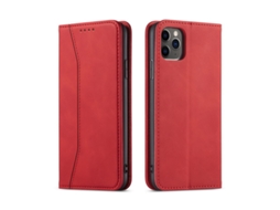 Capa Magnética Para Celular Com Fliphonevermelho - Iphone 7/8/se2/se3